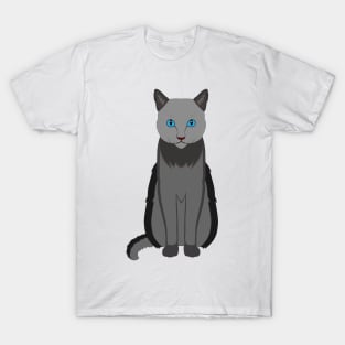 Gray cat T-Shirt